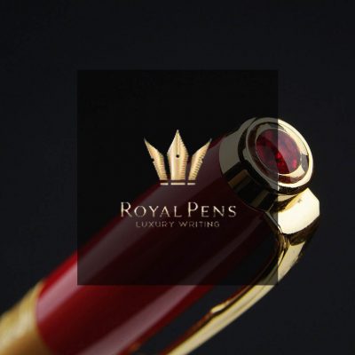 طراحی لوگو لوکس - royal pens